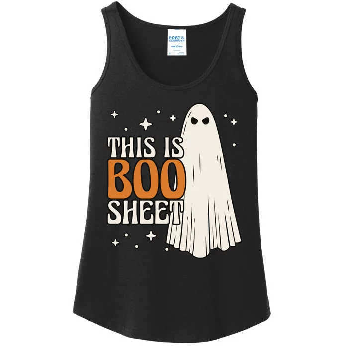 This Is Boo Sheet Funny Ghost Ladies Essential Tank