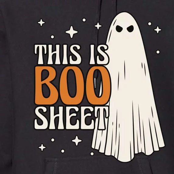 This Is Boo Sheet Funny Ghost Premium Hoodie