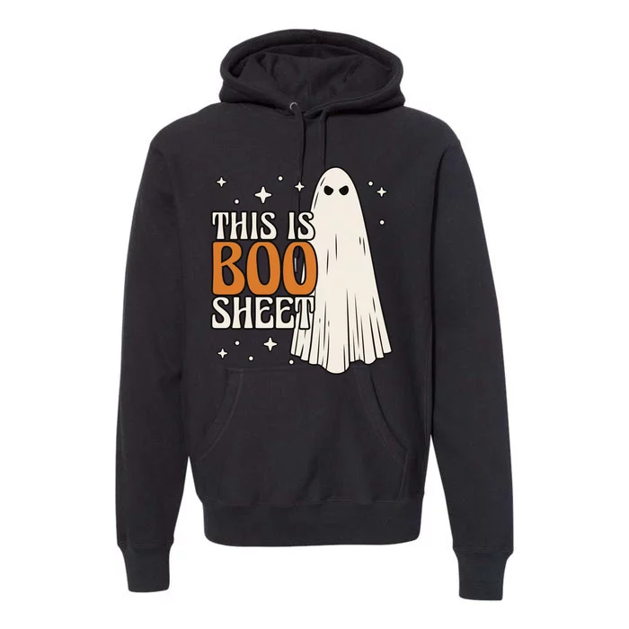 This Is Boo Sheet Funny Ghost Premium Hoodie