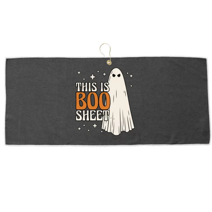 This Is Boo Sheet Funny Ghost Large Microfiber Waffle Golf Towel