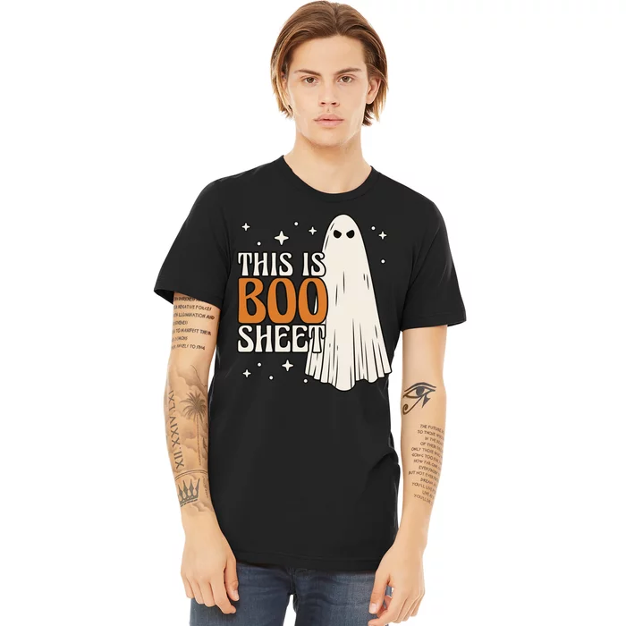 This Is Boo Sheet Funny Ghost Premium T-Shirt