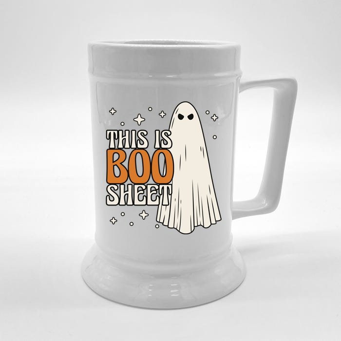 This Is Boo Sheet Funny Ghost Front & Back Beer Stein