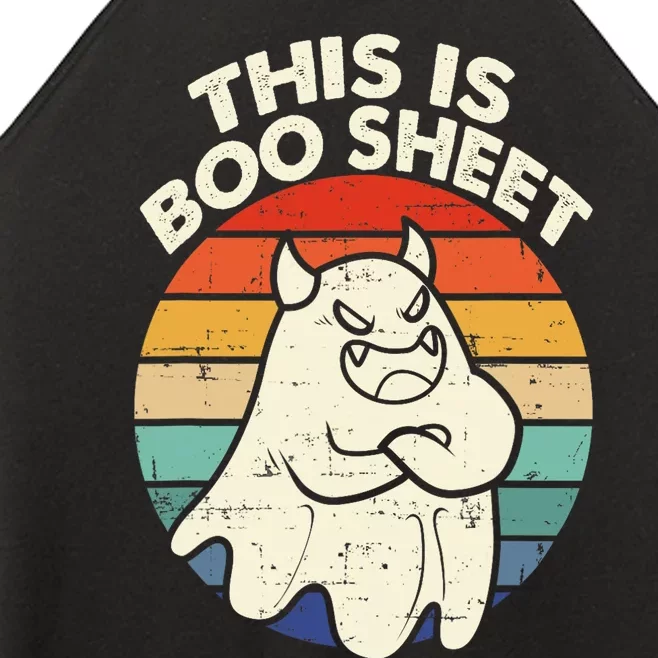 This Is Boo Sheet Cute Ghost Halloween Funny Kids Women’s Perfect Tri Rocker Tank