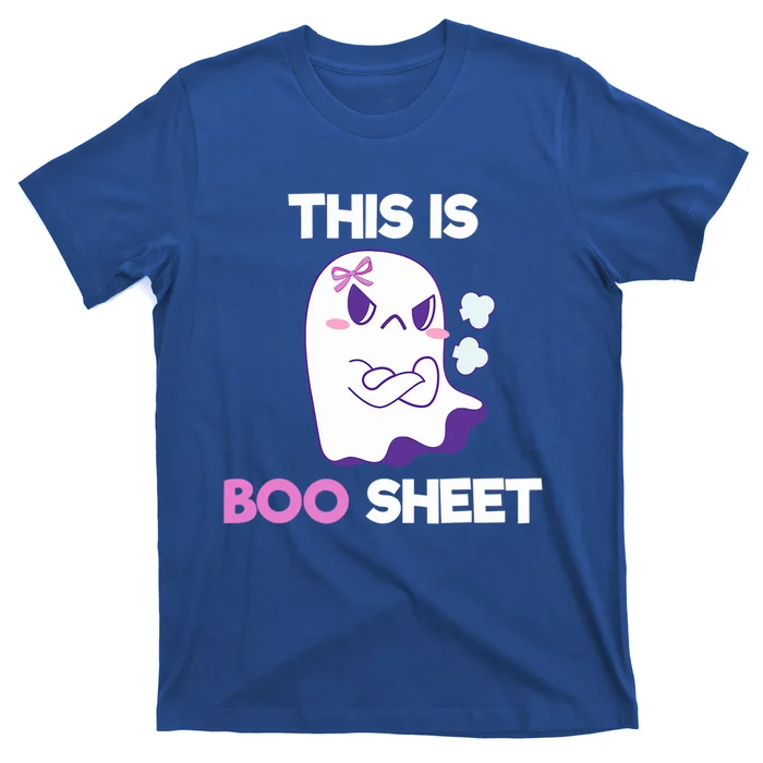 This Is Boo Sheet Funny Ghost Pun Halloween Costume Gift T-Shirt