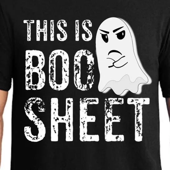 This Is Boo Sheet Bull Shit Halloween Ghost Gift Present Pajama Set