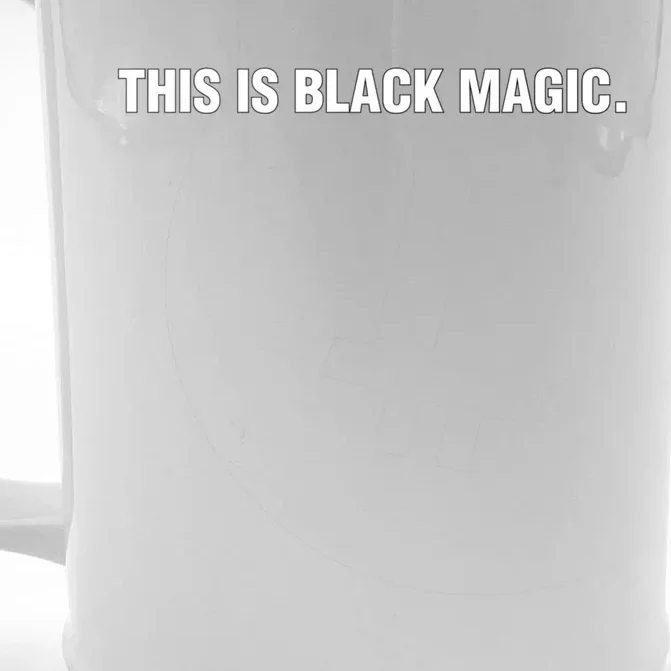 This Is Black Magic Black History Month Front & Back Beer Stein