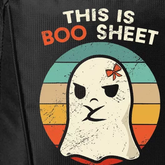 This Is Boo Sheet Funny Halloween Costumes Funny Halloween City Backpack