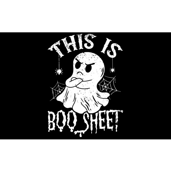 This Is Boo Sheet Spider Decor Ghost Spooky Halloween Bumper Sticker