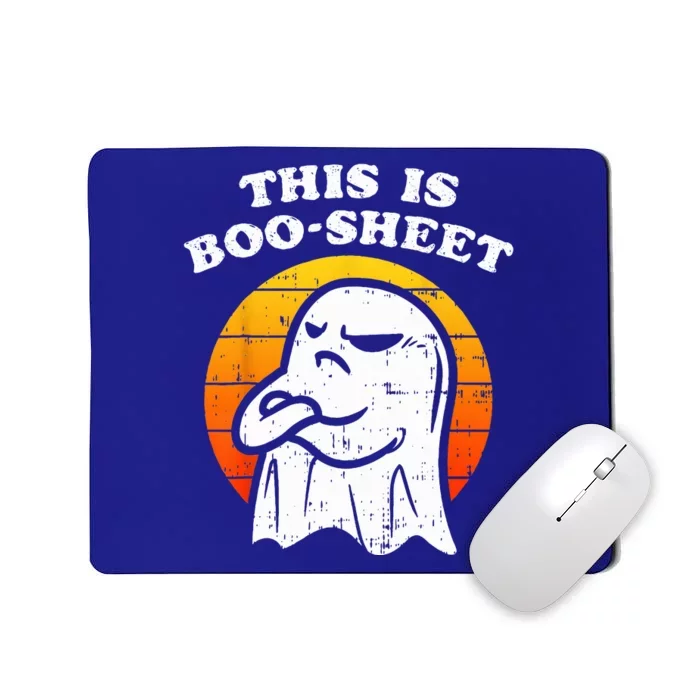 This Is Boosheet Halloween Ghost Funny Mousepad