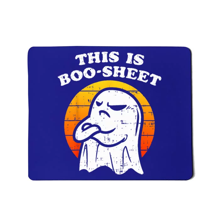 This Is Boosheet Halloween Ghost Funny Mousepad