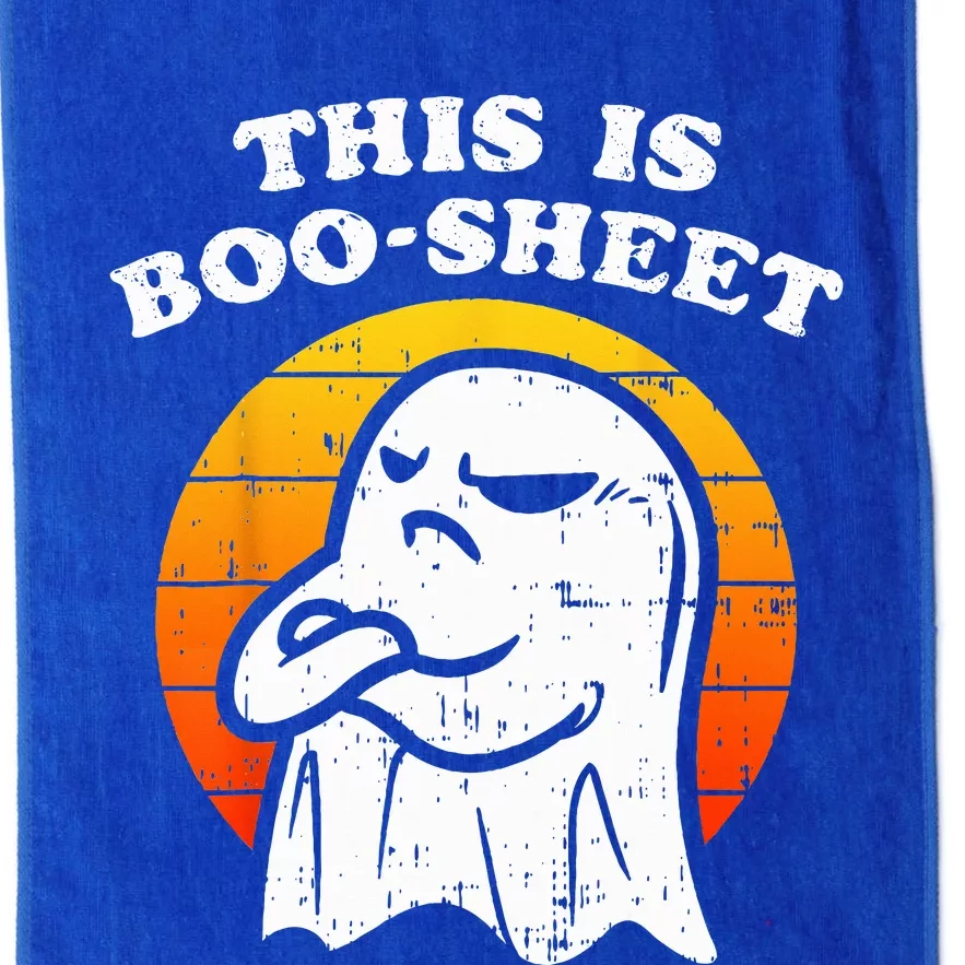 This Is Boosheet Halloween Ghost Funny Platinum Collection Golf Towel