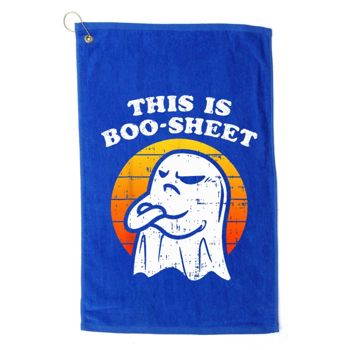 This Is Boosheet Halloween Ghost Funny Platinum Collection Golf Towel