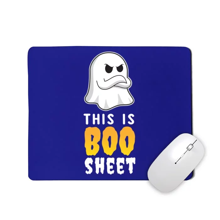 This Is Boo Sheet Gift Funny Ghost Spooky Party Idea Cute Mousepad