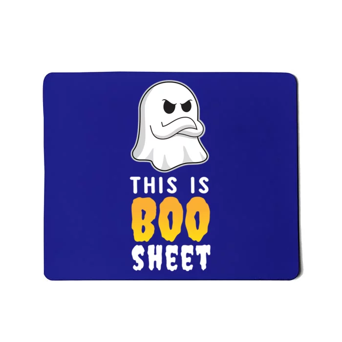 This Is Boo Sheet Gift Funny Ghost Spooky Party Idea Cute Mousepad