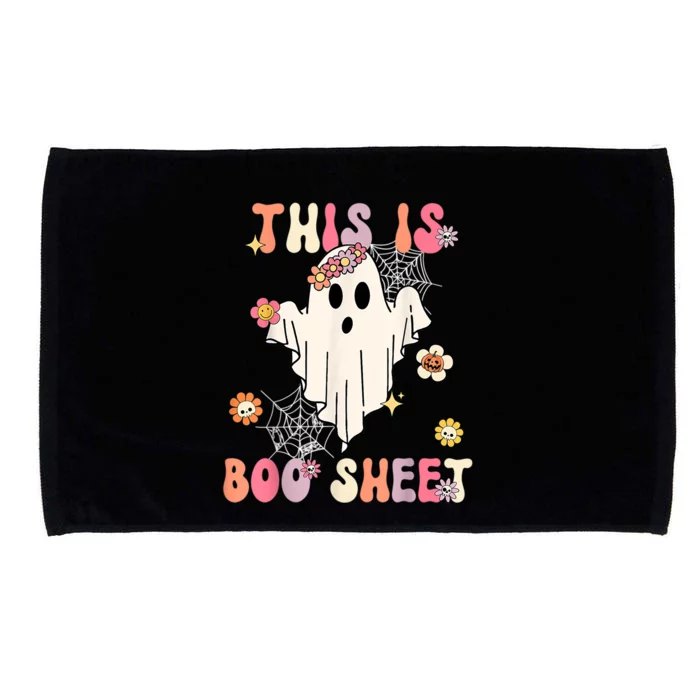 This Is Boo Sheet Retro Costume Cool Gift Microfiber Hand Towel