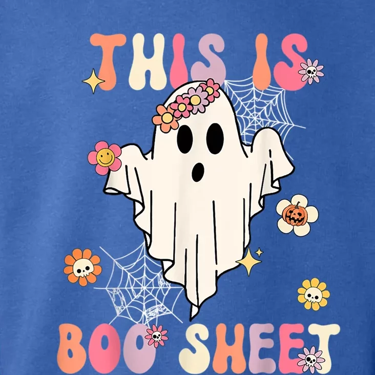 This Is Boo Sheet Retro Costume Cool Gift Toddler Hoodie