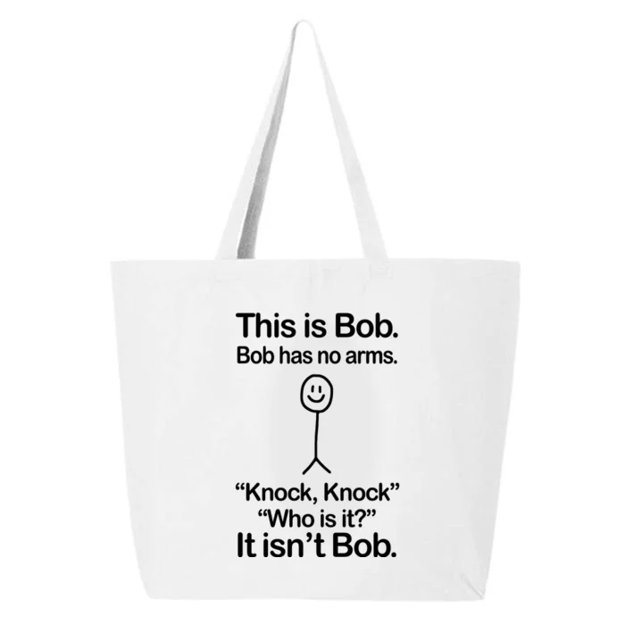 This Is Bob Knock Knock Funny 25L Jumbo Tote