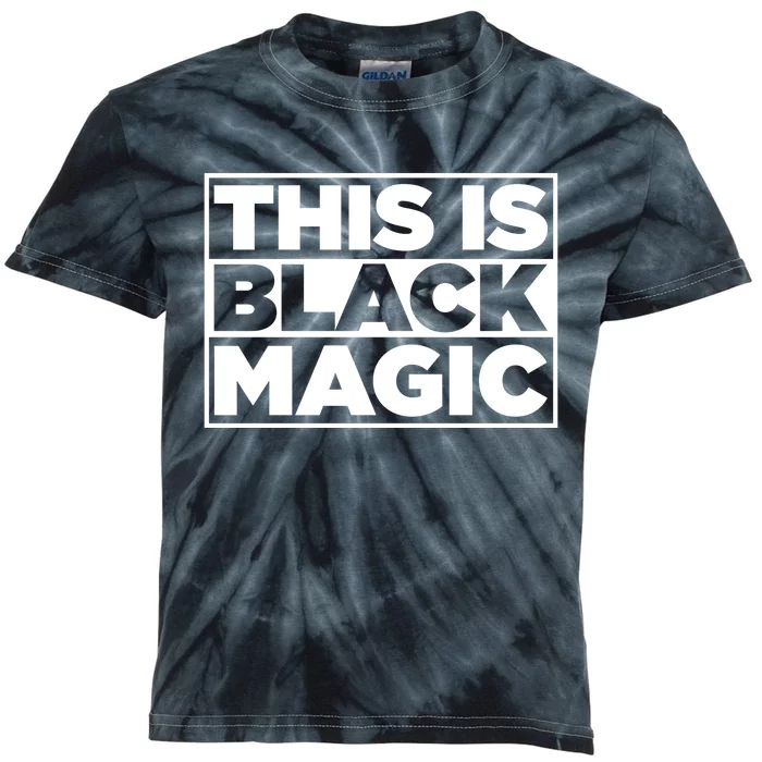 This Is Black Magic Kids Tie-Dye T-Shirt