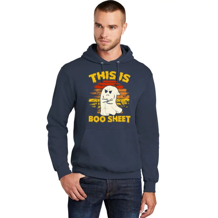 This Is Boo Sheet Cool Funny Halloween Design For Tall Hoodie