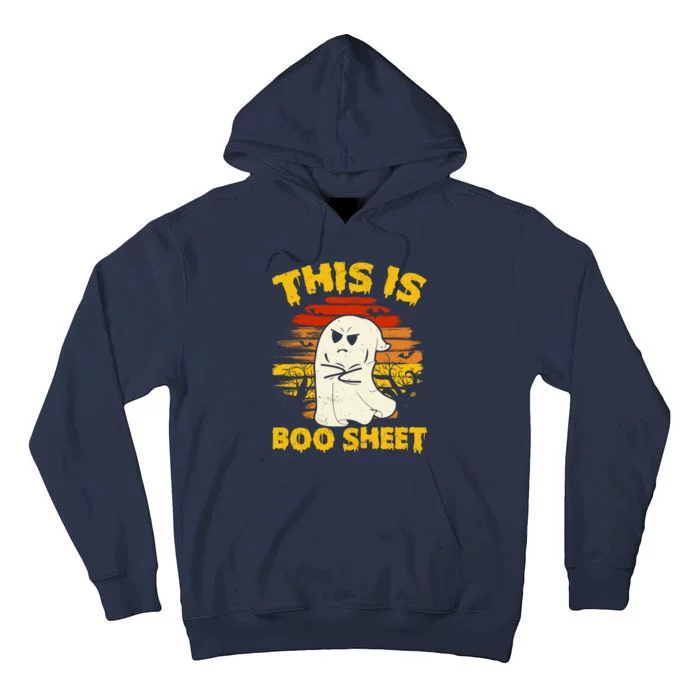 This Is Boo Sheet Cool Funny Halloween Design For Tall Hoodie