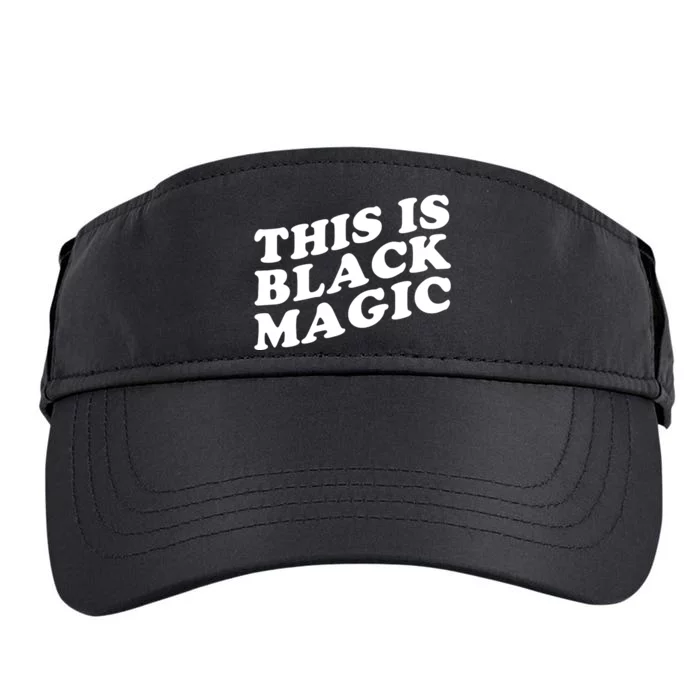 This Is Black Magic History Month Adult Drive Performance Visor