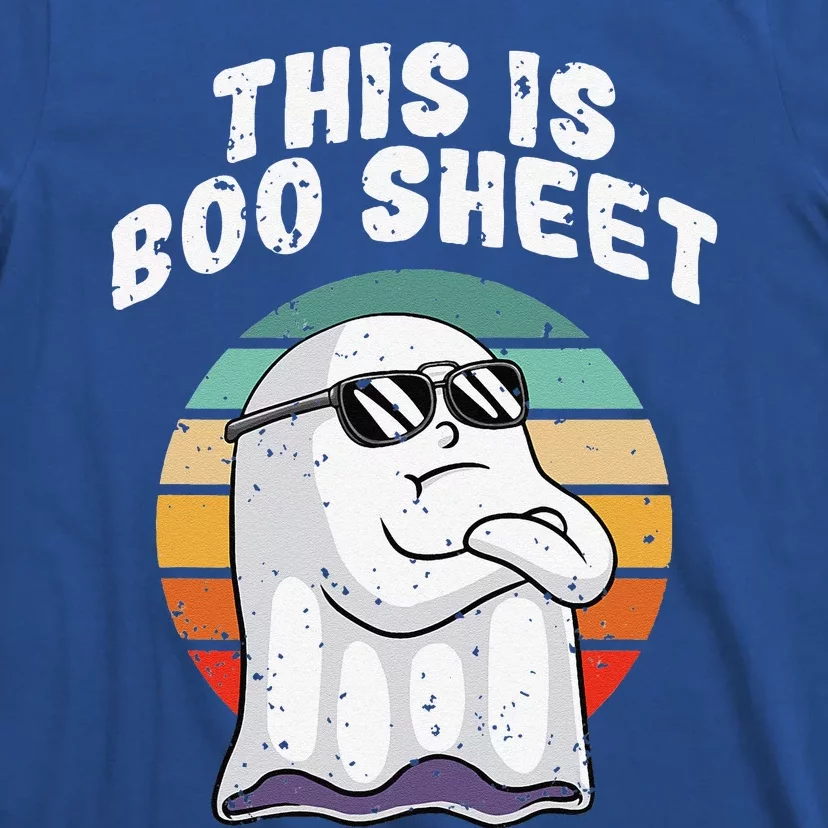 This Is Boo Sheet Funny Halloween Costume Ghost Pun Humor T-Shirt