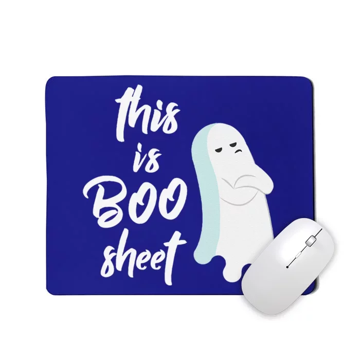 This Is Boo Sheet Funny Halloween Ghost Gift Mousepad