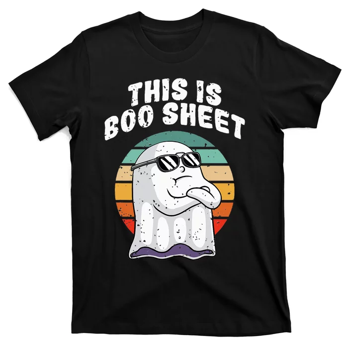 This Is Boo Sheet Funny Halloween Costume Ghost Pun Humor T-Shirt