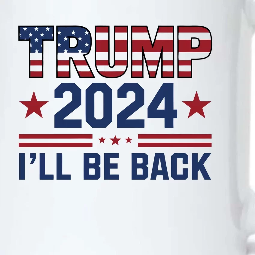 Trump ILl Be Back 2024 Graphic Black Color Changing Mug