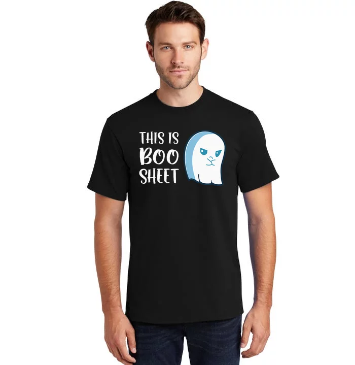 This Is Boo Sheet Funny Halloween Sayings Tall T-Shirt