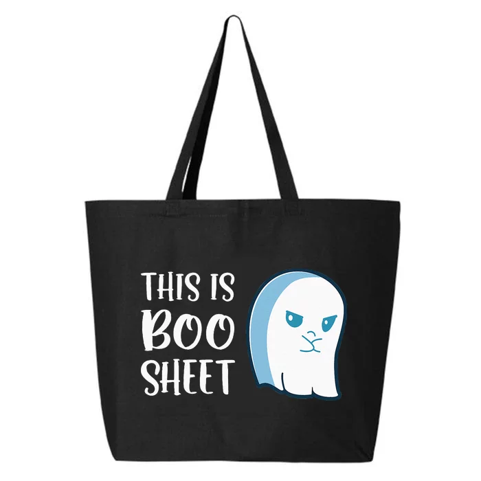 This Is Boo Sheet Funny Halloween Sayings 25L Jumbo Tote