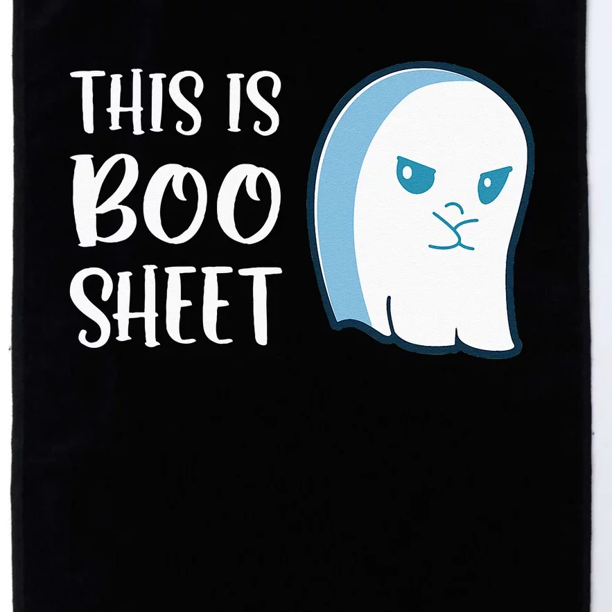 This Is Boo Sheet Funny Halloween Sayings Platinum Collection Golf Towel