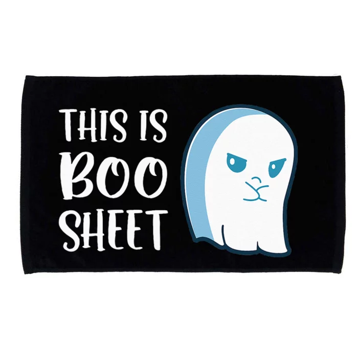 This Is Boo Sheet Funny Halloween Sayings Microfiber Hand Towel