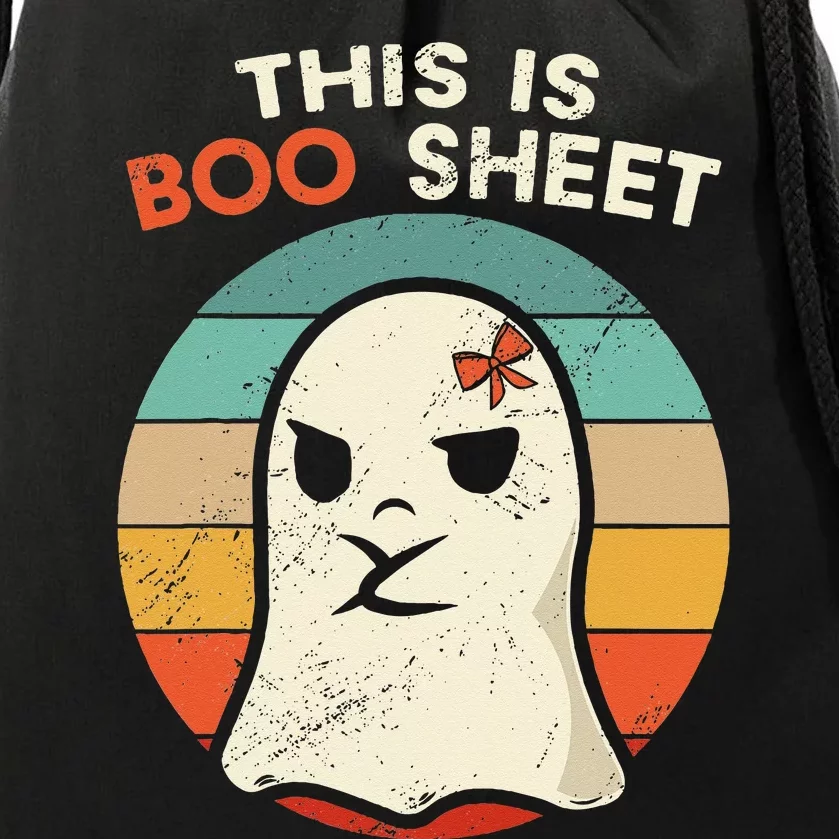 This Is Boo Sheet Funny Halloween Costumes Funny Halloween Drawstring Bag