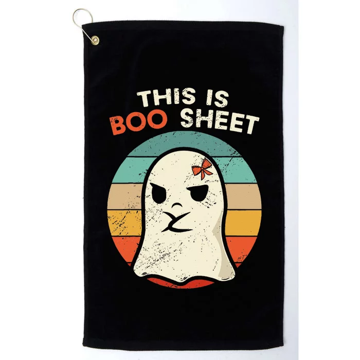 This Is Boo Sheet Funny Halloween Costumes Funny Halloween Platinum Collection Golf Towel