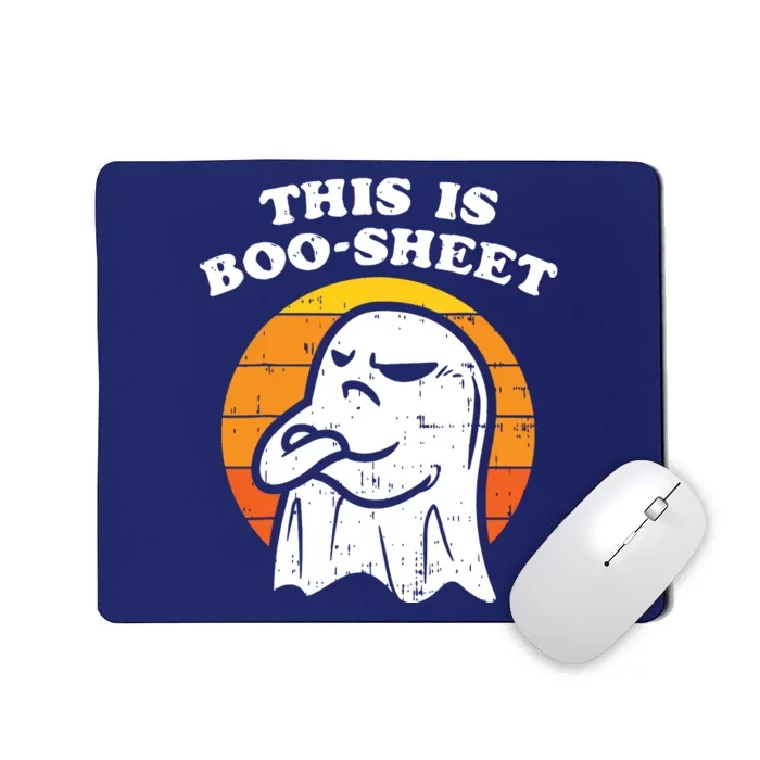 This Is Boosheet Ghost Halloween Mousepad