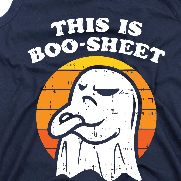 This Is Boosheet Ghost Halloween Tank Top