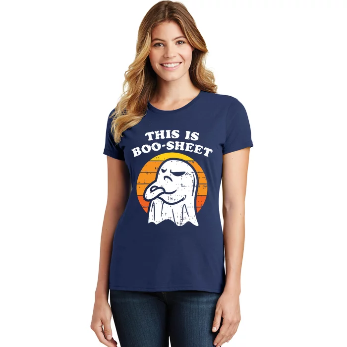 This Is Boosheet Ghost Halloween Women's T-Shirt