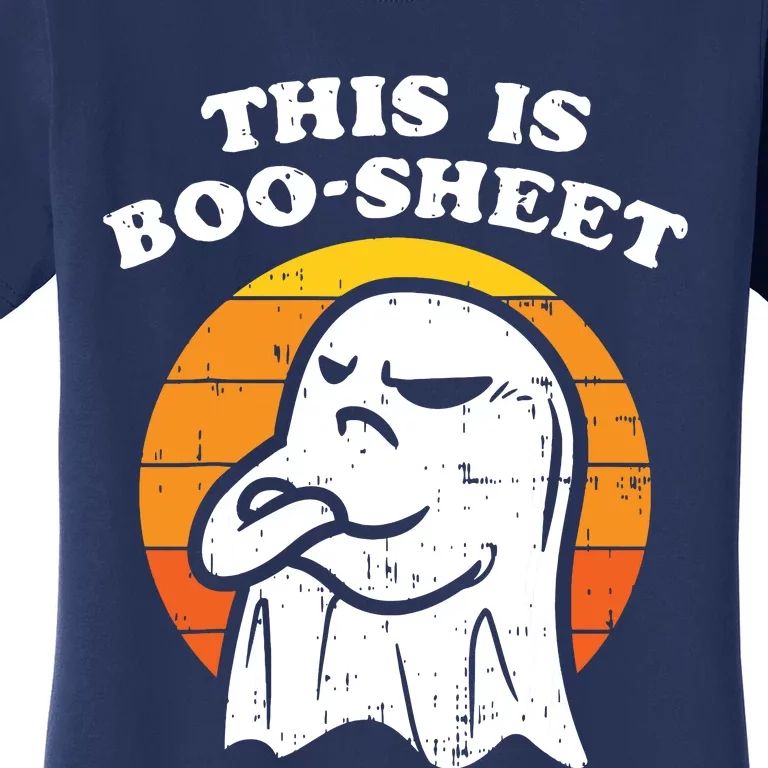 This Is Boosheet Ghost Halloween Women's T-Shirt