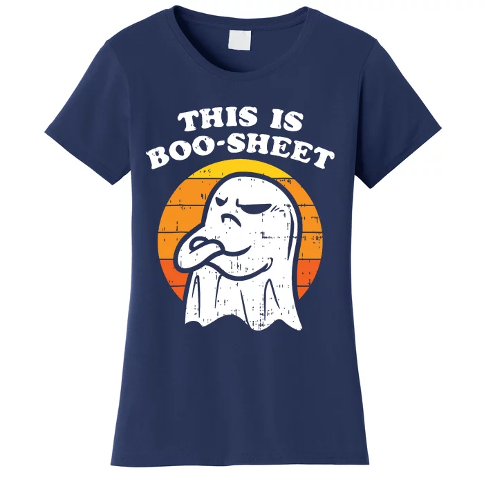 This Is Boosheet Ghost Halloween Women's T-Shirt