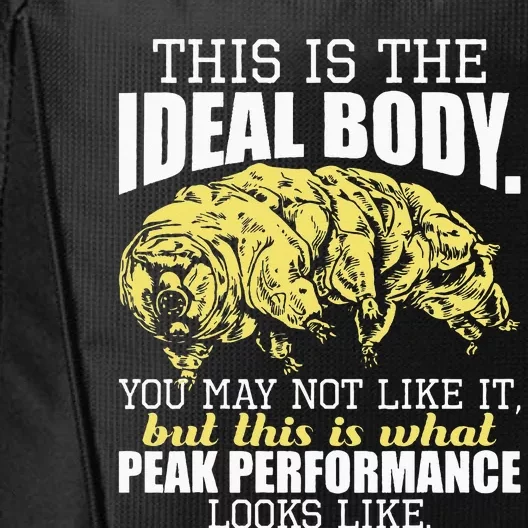 The Ideal Body You May Not Like It Tardigrade Moss Piglet City Backpack