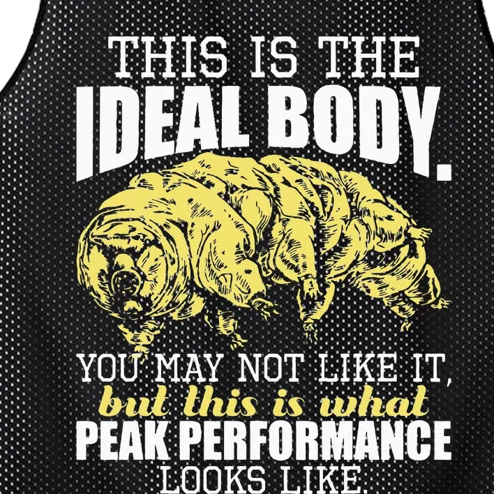 The Ideal Body You May Not Like It Tardigrade Moss Piglet Mesh Reversible Basketball Jersey Tank