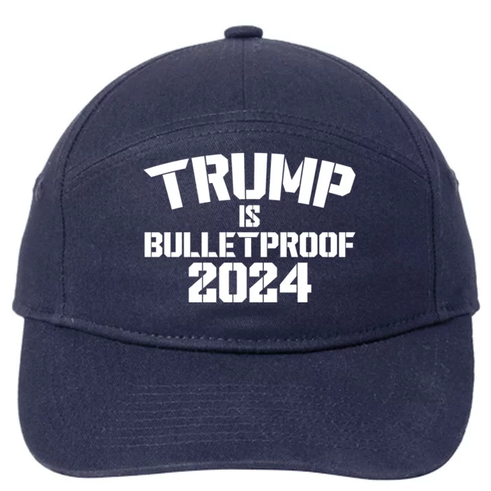 Trump Is Bulletproof 2024 Fight Election 7-Panel Snapback Hat