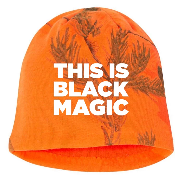 This Is Black Magic Black History Month Kati - Camo Knit Beanie