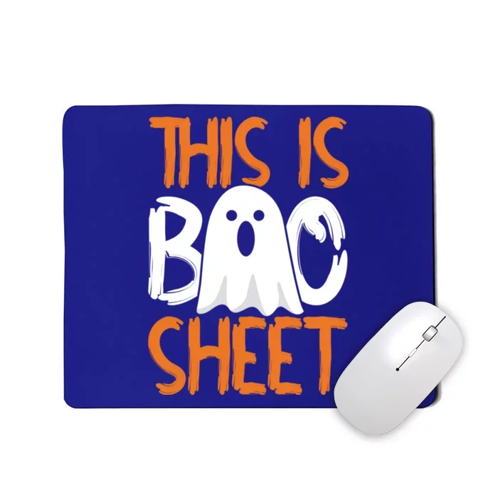 This Is Boo Sheet Funny Halloween Ghost Gift Mousepad