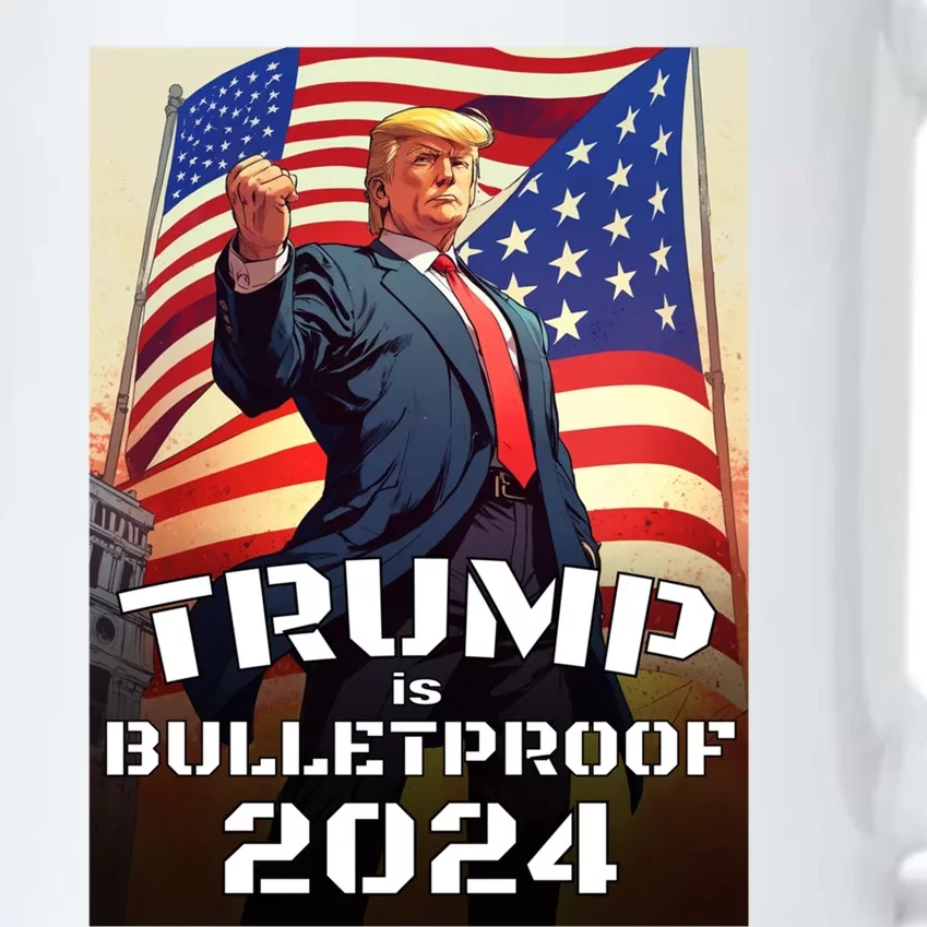 Trump Is Bulletproof Fight! Fight! Fight! 2024 Cute Gift Black Color Changing Mug