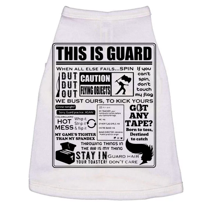 This Is Color Guard Funny Color Guard Sayings And Memes Doggie Tank