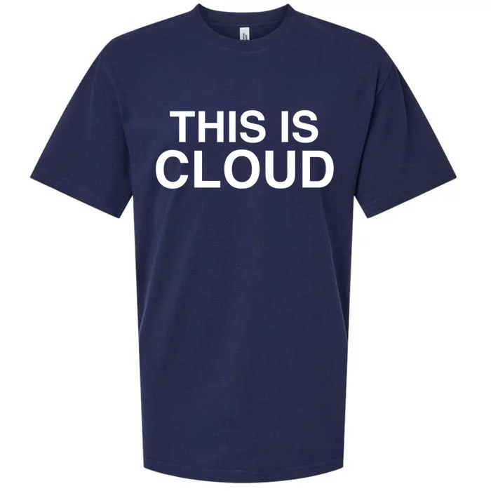 This Is Cloud Gift Sueded Cloud Jersey T-Shirt