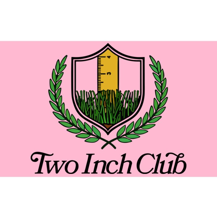 Two Inch Club Bumper Sticker