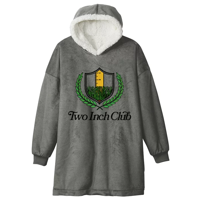 Two Inch Club Hooded Wearable Blanket